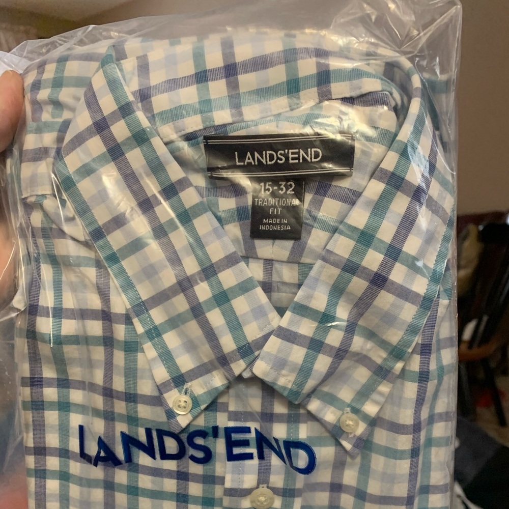 Land’s End, new w/ tags Men’s shirt